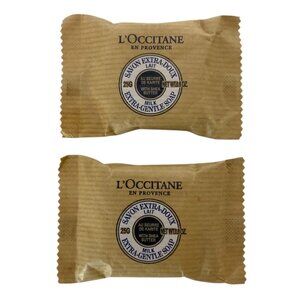 L'Occitane En Provence Lot of 2 Milk Extra-Gentle Soaps 2.6 Oz Each